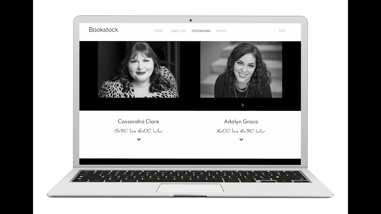 Website Bookstock Festival