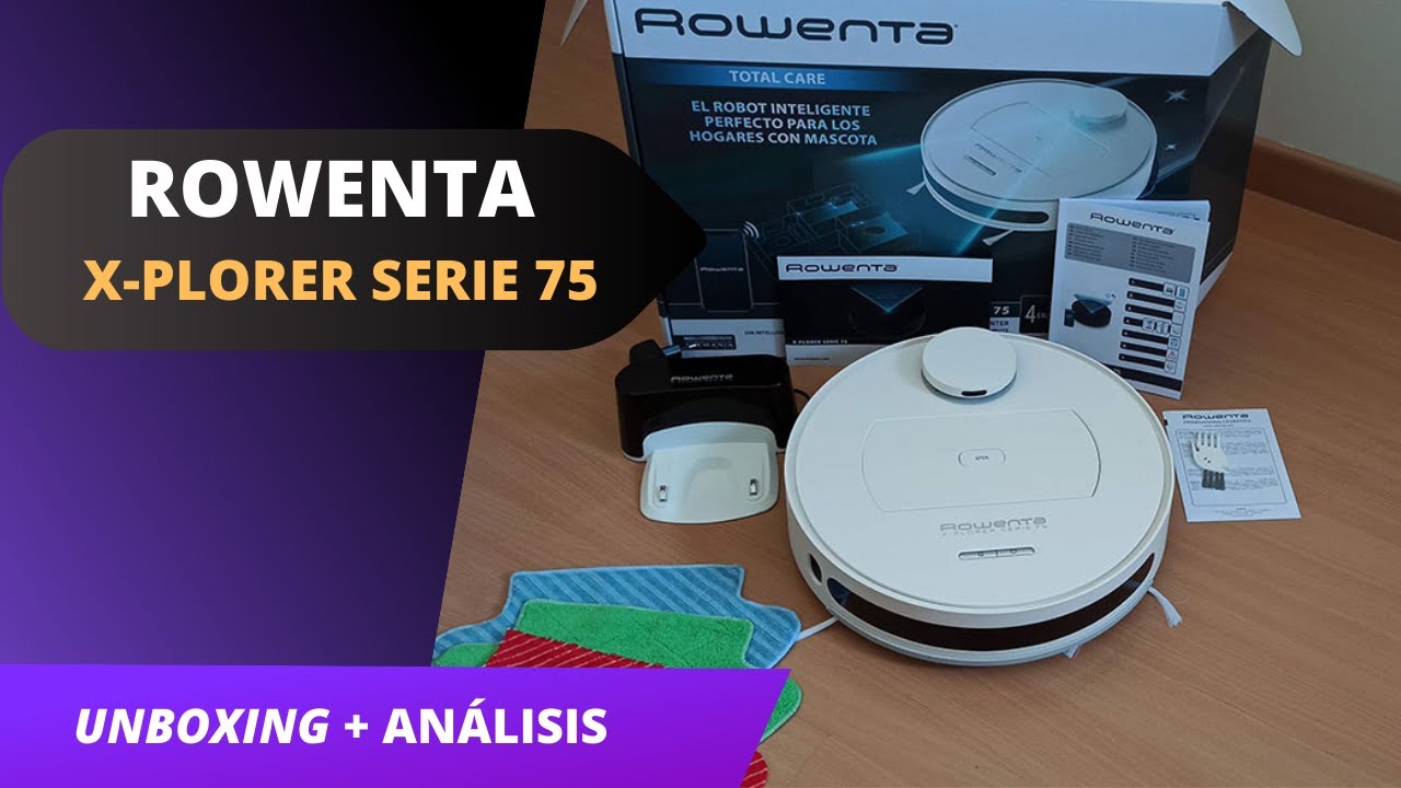 REACONDICIONADO Robot aspirador  Rowenta RR7335 X-Plorer Serie 50