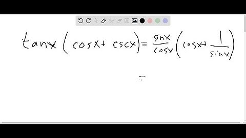 Prove the identity. tanx(cosx+x)=sinx+x