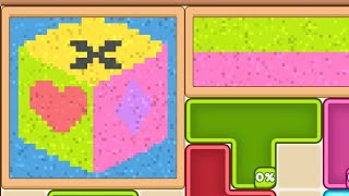 Sand Fill : Block Puzzle Level 89 Walkthrough Solution