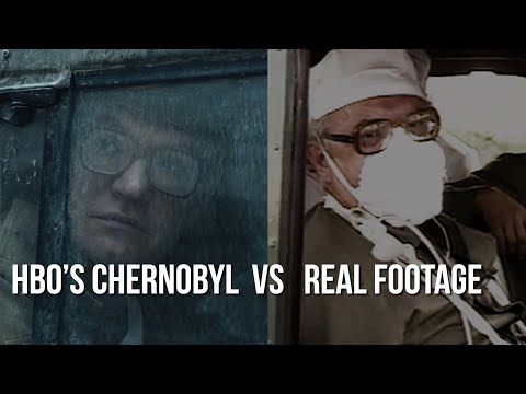 Chernobyl Show vs Reality - Footage Comparison