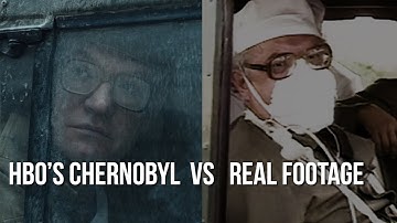 Chernobyl Show vs Reality - Beeldmateriaalvergelijking