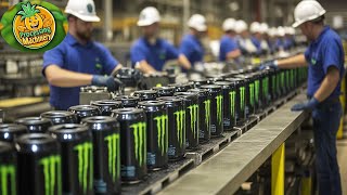 How Are Monster Energy Drinks Made Inside The Factory