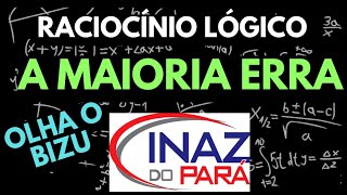 Inaz Do Pará - 92% Erram Esse Tipo De Questão Íniológico Concur