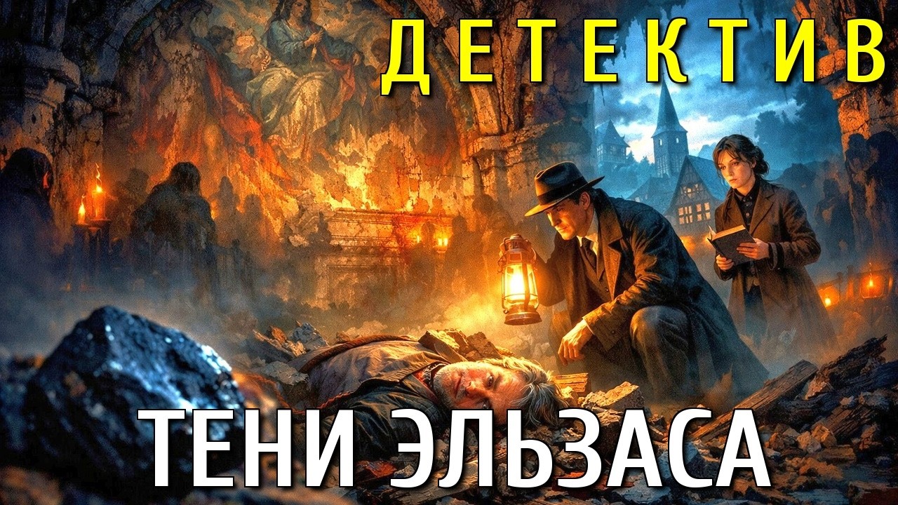 🆓 АУДИОКНИГА ДЕТЕКТИВ✅ Тени Эльзаса. Детектив