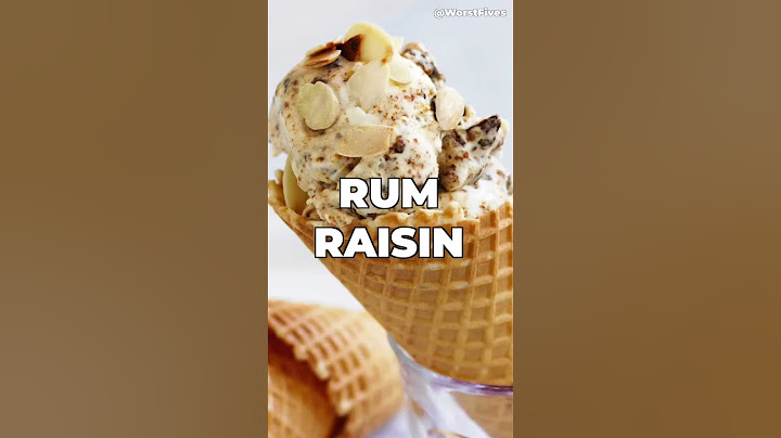 Top 5 Worst Ice Cream Flavors #food #best