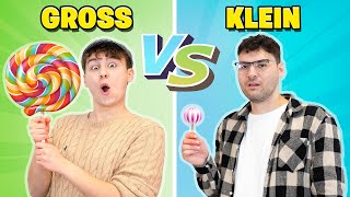 GROßES ESSEN VS KLEINES ESSEN! (EXTREM!)