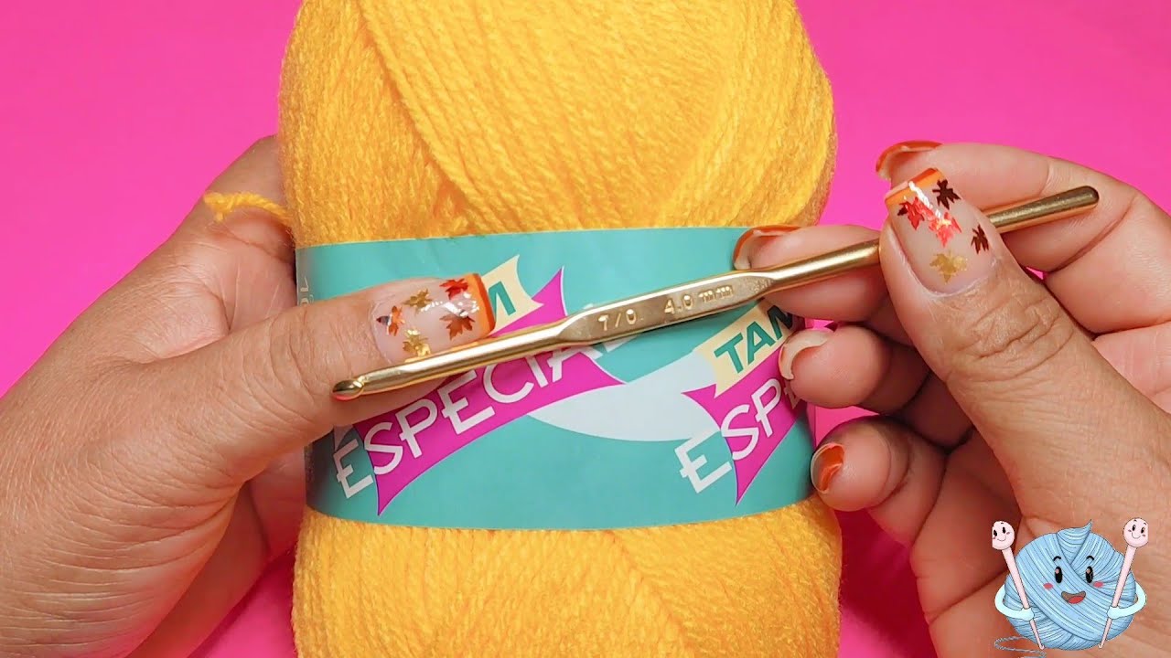 TEJE FÁCIL Y RÁPIDA BONITA PUNTADA BICOLOR PARA MANTITA DE BEBÉ