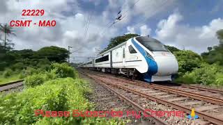 22229 CSMT - MAO Vande Bharat