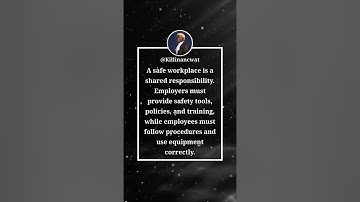 #SharedResponsibility #Safety #WorkPlaceSafety #viralreelsシ @Kisacconsults