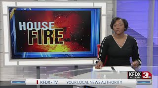 Fire on Maurine Street - KFDX 3 News at Six