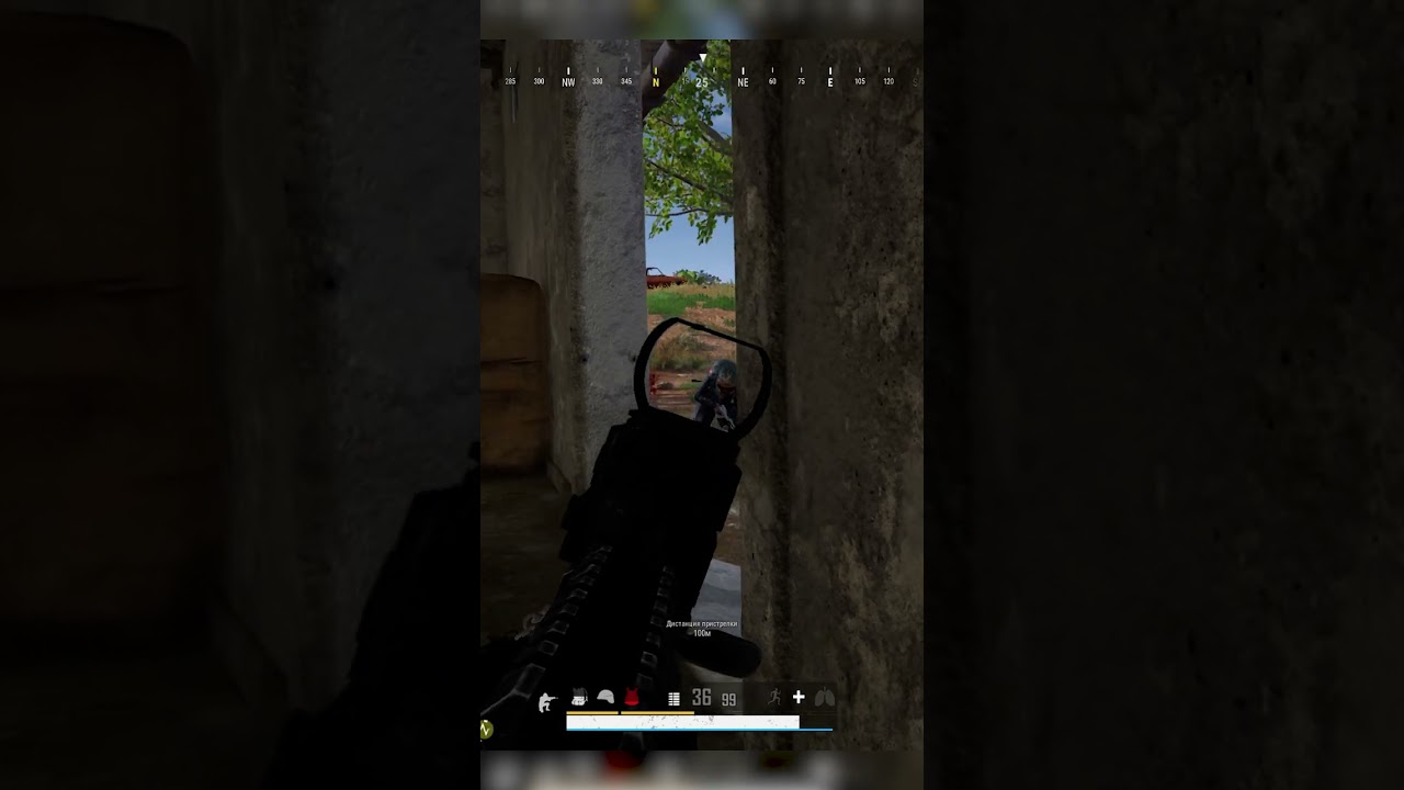 Борьба за выход из ангара | PUBG 