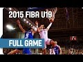 USA v Greece - Semi Final - Full Game - 2015 FIBA U19 World Championship