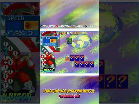DESBLOQUEAR A BISON EN STREET FIGHTER ALPHA 1 #fighting #streetfighter #kingoffightersallstars