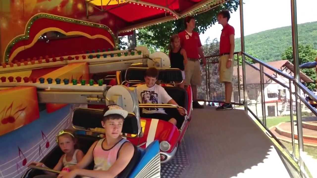 Harry dancing on the Swing Buggy @ DelGrosso Park