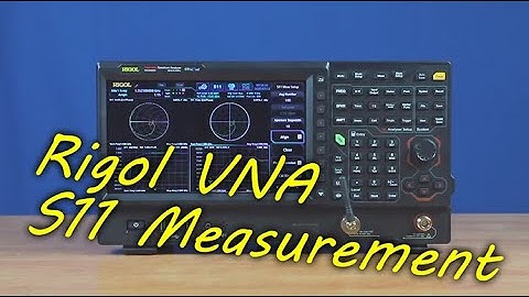 RIGOL VNA S11 Measurement