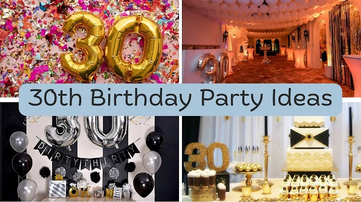 101+ Really Fun 30th Birthday Party Ideas 2025 with Themes, Event Design & Decorations Ideas
