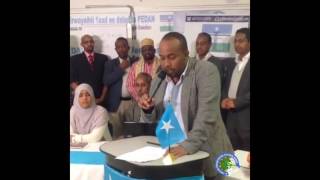 War-Saxafadeed Xiritaankii Shirka Ururadda Qurbajoogta Puntland Ee Yurub.