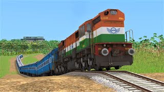 Trains vs Giant Hill Climb  | Trains Climbing Mountains – Train Simulator 2021