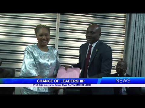 Prof Idia Ize Iyamu Takes Over As 7th CMD Of UBTH 