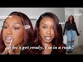 LETS GET READY, IM IN A RUSH! RPGSHOW WIG, QUICK MAKEUP, CASUAL OUTFIT | NATASHA S.