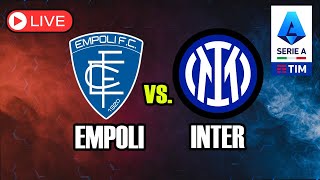 Empoli Vs Inter In Live Telecronaca E Live Reaction No Streaming