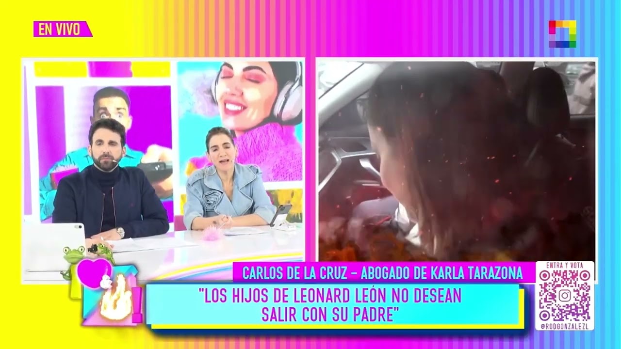 Amor y Fuego - AGO 04-ABOGADO DE KARLA: “LOS HIJOS DE LEONARD NO DESEAN SALIR CON SU PADRE” | Willax