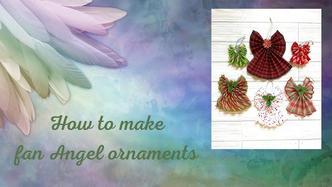 Folded Paper Angel Ornament Tutorial ⋆ A Rose Tinted World