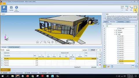 Exportar de archicad a delphin express metrados en archicad