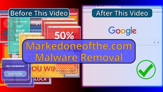 Markedoneofthe Virus - Automatic And Manual Removal