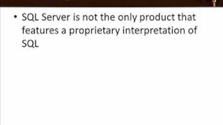 What is Transact-SQL and How Does It Fit? (2008/R2)