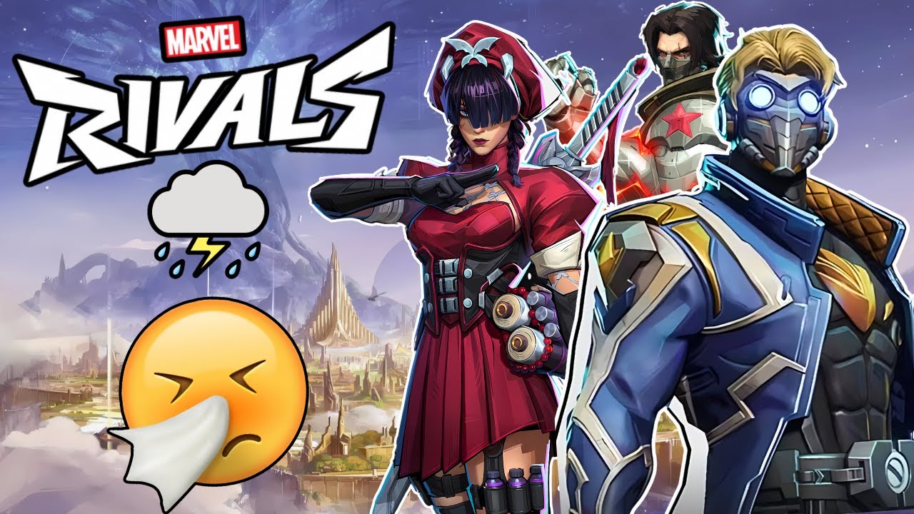 Cozy Marvel Rivals Playing Marvel Rivals While Being Sick And While It's Raining (Cozy ...