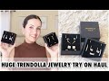 HUGE TRENDOLLA JEWELRY TRY ON HAUL | luxury Jewelry on a Budget 💎