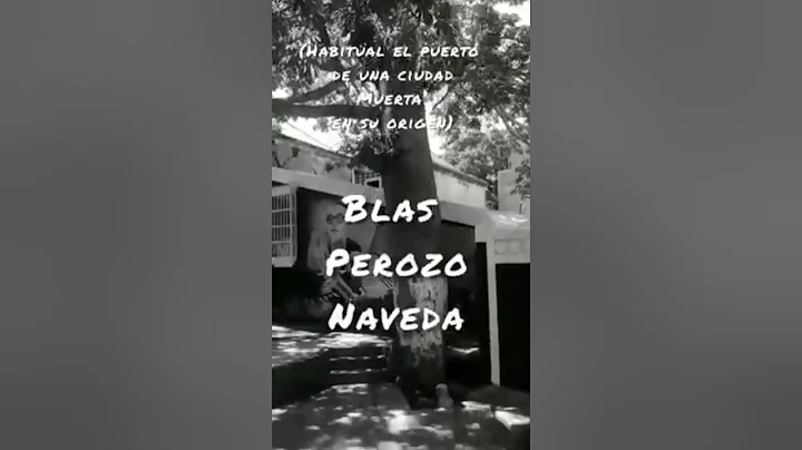 Poema: Habitual el puerto. Blas Perozo Naveda. lec...