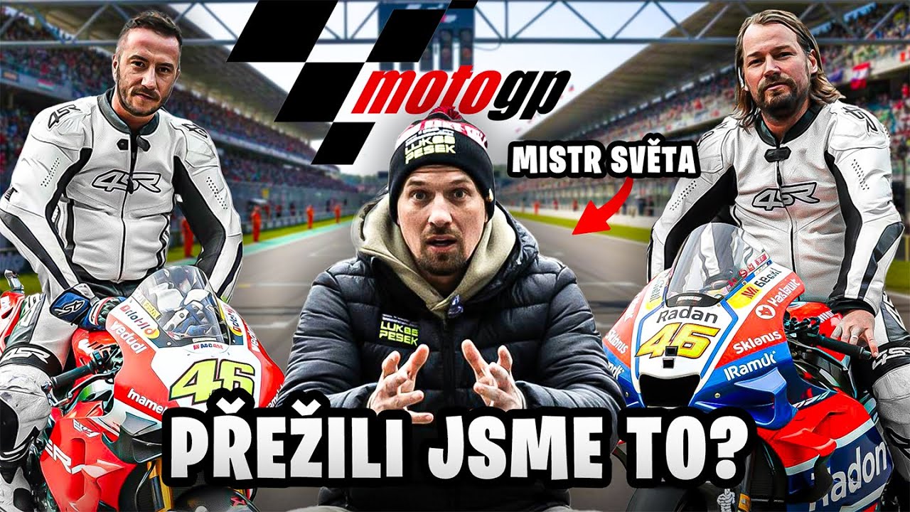 VYZKOUŠELI JSME MOTORKY MISTRA SVĚTA w/‪Lukáš Pešek