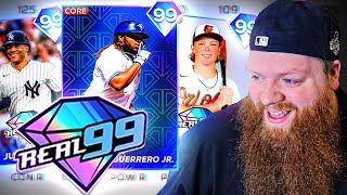 I USED THE BEST REAL 99 CARDS IN MLB THE SHOW 24!