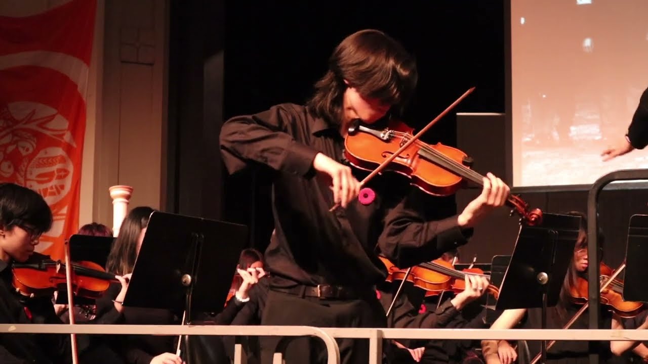 "Theme from Schindler's List" by John Williams - Jaiden Christie with Van Tech Senior Strings