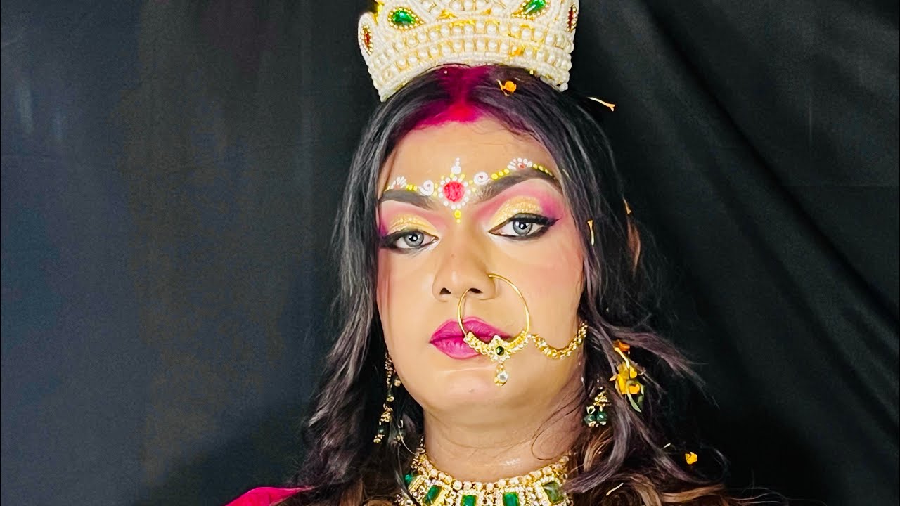 Maa durga look | जय माँ दुर्गा | नवरात्री लुक