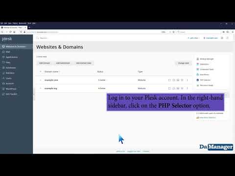 How to Change the PHP Version via CloudLinux Selector in Plesk   DA MANAGER