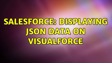 Salesforce: Displaying Json Data on Visualforce
