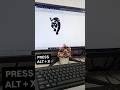 Computer shortcut key MS word #trending #shortvideo