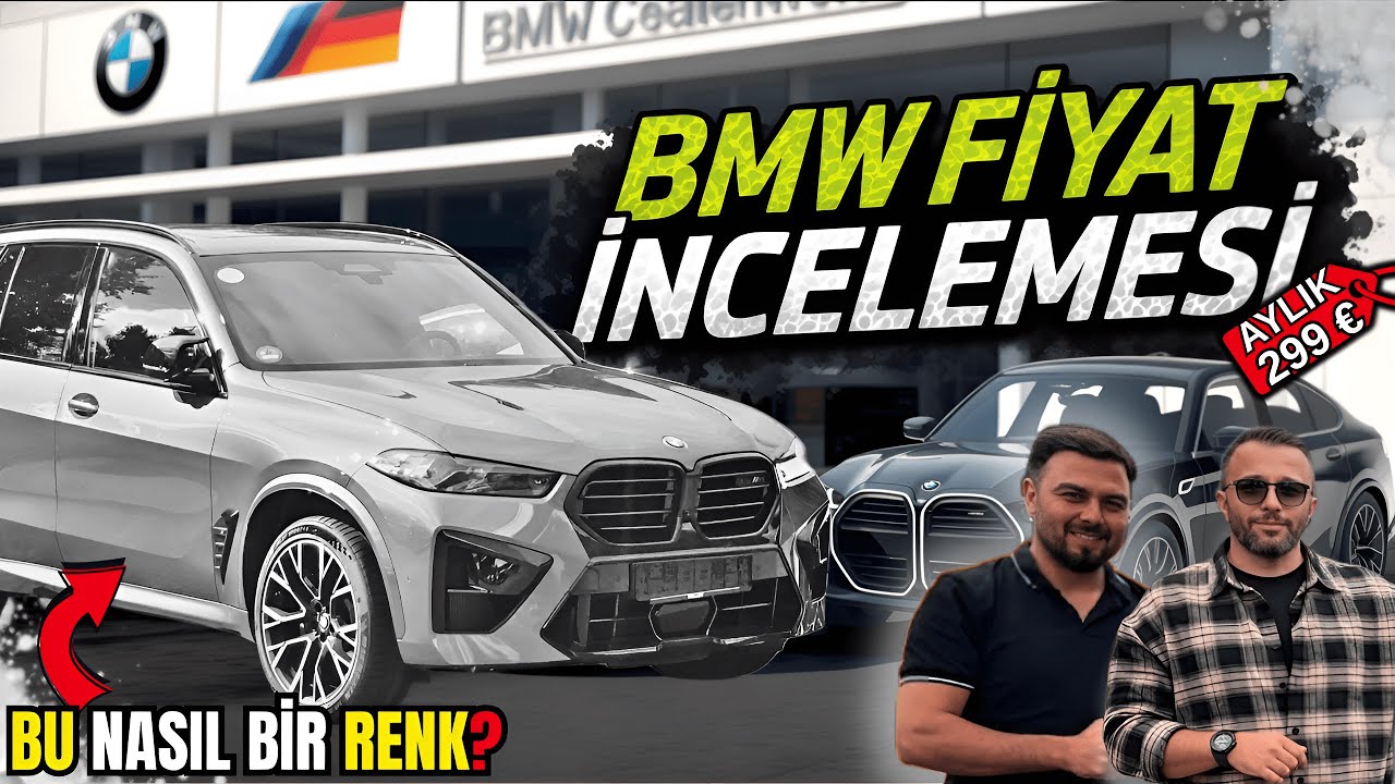 🇩🇪ALMANYA'DA BMW FİYATLARI 2025 | Aylık 299€'ya Araba Mümkün mü? (Yeni X5 M İncelemesi)