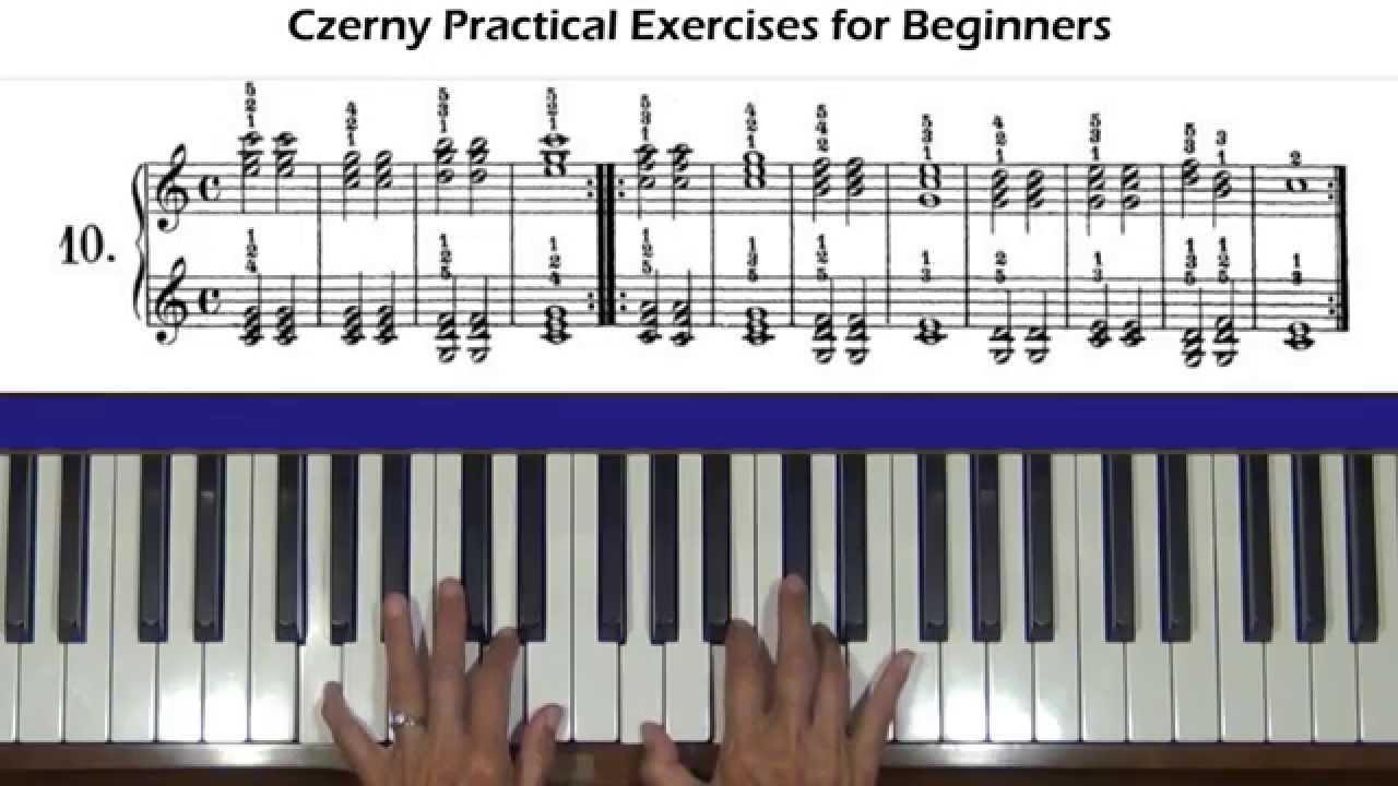 Practical method for beginners op 599 for piano