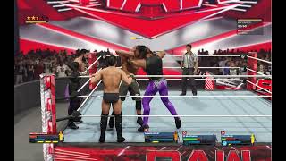 WWE 2K24 - The Judgement Day vs Grayson Waller - My Faction