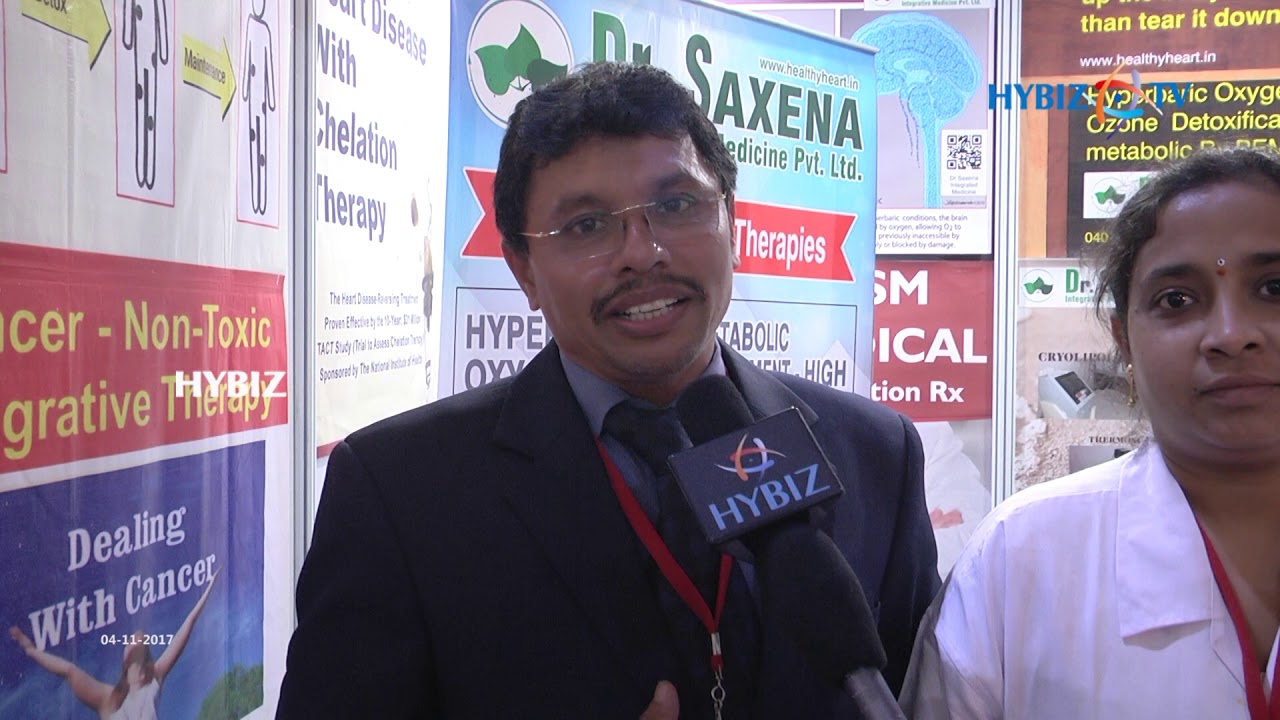 Dr. Saxena Integrative Medicine Pvt Ltd Stall at Ayush Expo 2017 in Hyderabad | Syed Zahid Hussain