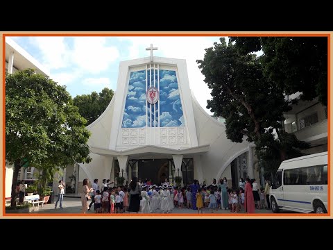 Video Dâng hoa kính Đức Mẹ & Thánh lễ cầu bình an cho các bé... - youtube