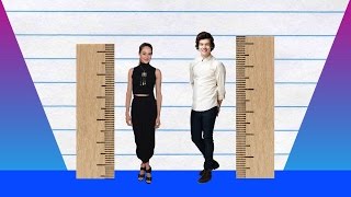 How Much Taller - Shailene Woodley vs Harry Styles!