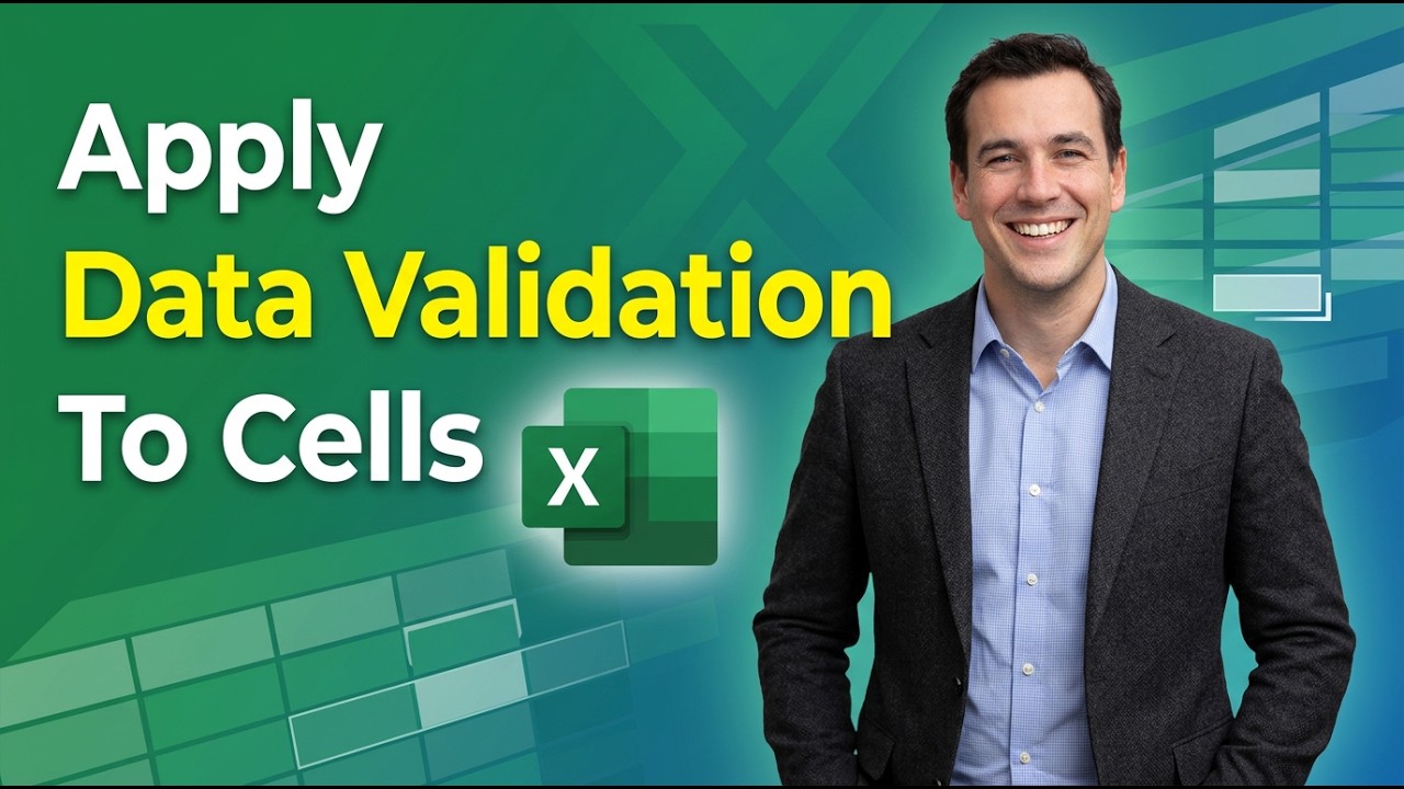 How To Apply Data Validation To Cells In Microsoft Excel [2026 Guide ...