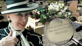 La tombe de Geneviève de FONTENAY. Comment y aller?  Voici le cheminCimetière Ivry sur Seine (94)