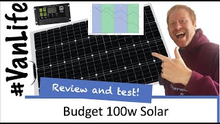 100w Budget DIY Campervan Flexible Solar Setup  How good is it?